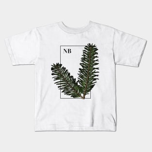 New Brunswick - Balsam Fir Kids T-Shirt